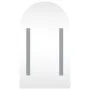 Badezimmerschrank mit gewölbtem Spiegel und weißem LED-Licht 42x13x70 cm von , Badezimmerwaschtische - Ref: Foro24-357973, Pr...