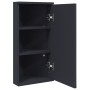 Eckbadezimmerschrank mit grauem Spiegel 30x24x60 cm von , Badezimmerwaschtische - Ref: Foro24-357978, Preis: 125,28 €, Rabatt: %