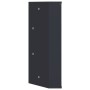 Eckbadezimmerschrank mit grauem Spiegel 30x24x60 cm von , Badezimmerwaschtische - Ref: Foro24-357978, Preis: 125,28 €, Rabatt: %