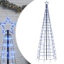 Árbol de Navidad cono con estacas 570 LEDs azul 300 cm