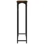 Konsolentisch aus geräuchertem Eichenholzwerkstoff, 75 x 19,5 x 75 cm von , Seitentische - Ref: Foro24-834137, Preis: 33,19 €...
