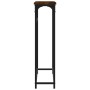 Konsolentisch aus geräuchertem Eichenholzwerkstoff, 75 x 19,5 x 75 cm von , Seitentische - Ref: Foro24-834137, Preis: 33,19 €...