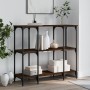 Konsolentisch aus eichenbraunem Holzwerkstoff, 102 x 35 x 90 cm von , Seitentische - Ref: Foro24-834149, Preis: 65,17 €, Raba...
