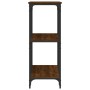 Konsolentisch aus eichenbraunem Holzwerkstoff, 102 x 35 x 90 cm von , Seitentische - Ref: Foro24-834149, Preis: 65,17 €, Raba...