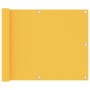 Toldo para balcón tela oxford amarillo 75x400 cm de vidaXL, Sombrillas - Ref: Foro24-135021, Precio: 24,21 €, Descuento: %