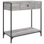 Sonoma grauer Konsolentisch aus Holzwerkstoff, 75 x 34,5 x 75 cm von , Seitentische - Ref: Foro24-834168, Preis: 60,86 €, Rab...