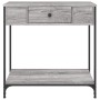 Sonoma grauer Konsolentisch aus Holzwerkstoff, 75 x 34,5 x 75 cm von , Seitentische - Ref: Foro24-834168, Preis: 60,86 €, Rab...