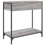 Sonoma grauer Konsolentisch aus Holzwerkstoff, 75 x 34,5 x 75 cm von , Seitentische - Ref: Foro24-834168, Preis: 60,86 €, Rab...
