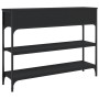 Schwarzer Konsolentisch aus Holzwerkstoff, 100 x 25 x 75 cm von , Seitentische - Ref: Foro24-834180, Preis: 89,43 €, Rabatt: %
