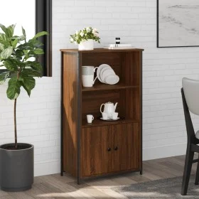 Tall oak brown engineered wood sideboard 62x32x103.5 cm by , Sideboards - Ref: Foro24-834219, Price: 71,49 €, Discount: %
