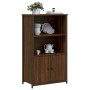 Tall oak brown engineered wood sideboard 62x32x103.5 cm by , Sideboards - Ref: Foro24-834219, Price: 72,50 €, Discount: %