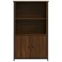 Tall oak brown engineered wood sideboard 62x32x103.5 cm by , Sideboards - Ref: Foro24-834219, Price: 71,49 €, Discount: %