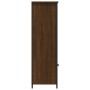 Tall oak brown engineered wood sideboard 62x32x103.5 cm by , Sideboards - Ref: Foro24-834219, Price: 72,50 €, Discount: %