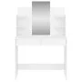 Schminktisch mit weißem Spiegel 96x39x142 cm von , Schlafzimmerkommoden - Ref: Foro24-837574, Preis: 98,12 €, Rabatt: %