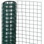 Nature Alambrada cuadrada acero recubierto plástico verde 1x5 m