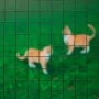 Nature Square wire fence green plastic coated steel 1x5 m 25 mm by Nature, fence panels - Ref: Foro24-409379, Price: 45,31 €,...
