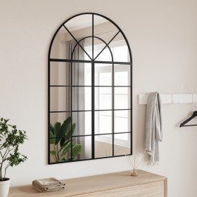 Schwarzer Eisenbogen-Wandspiegel 80x120 cm von , Spiegel - Ref: Foro24-3200608, Preis: 159,14 €, Rabatt: %