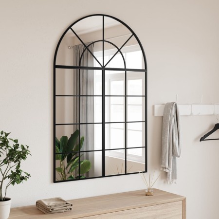 Schwarzer Eisenbogen-Wandspiegel 80x120 cm von , Spiegel - Ref: Foro24-3200608, Preis: 162,31 €, Rabatt: %