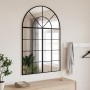 Schwarzer Eisenbogen-Wandspiegel 80x120 cm von , Spiegel - Ref: Foro24-3200608, Preis: 162,31 €, Rabatt: %