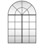 Espejo de pared arco de hierro negro 80x120 cm de , Espejos - Ref: Foro24-3200608, Precio: 156,07 €, Descuento: %