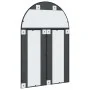 Espejo de pared arco de hierro negro 80x120 cm de , Espejos - Ref: Foro24-3200608, Precio: 156,07 €, Descuento: %
