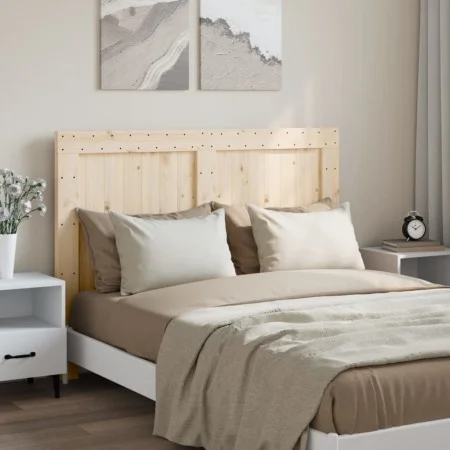 Solid pine wood headboard 140x104 cm by , Headboards and footboards - Ref: Foro24-358392, Price: 80,79 €, Discount: %