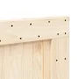 Solid pine wood headboard 140x104 cm by , Headboards and footboards - Ref: Foro24-358392, Price: 80,79 €, Discount: %