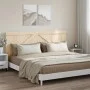Cabecero de madera maciza de pino 200x104 cm de , Cabeceros y pies de cama - Ref: Foro24-358402, Precio: 102,73 €, Descuento: %