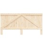Cabecero de madera maciza de pino 200x104 cm de , Cabeceros y pies de cama - Ref: Foro24-358402, Precio: 104,01 €, Descuento: %