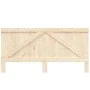 Solid pine wood headboard 200x104 cm by , Headboards and footboards - Ref: Foro24-358402, Price: 102,73 €, Discount: %