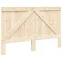 Solid pine wood headboard 160x104 cm by , Headboards and footboards - Ref: Foro24-358400, Price: 68,40 €, Discount: %