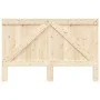 Solid pine wood headboard 160x104 cm by , Headboards and footboards - Ref: Foro24-358400, Price: 68,40 €, Discount: %