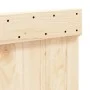 Solid pine wood headboard 160x104 cm by , Headboards and footboards - Ref: Foro24-358400, Price: 68,40 €, Discount: %