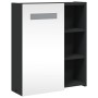 Bathroom cabinet with mirror and LED light black 45x13x52 cm by , bathroom vanities - Ref: Foro24-357967, Price: 78,15 €, Dis...