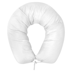 Almohada de embarazo 40x170 cm blanca