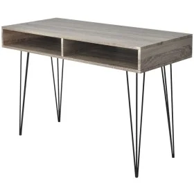 Desk with 2 gray compartments by vidaXL, Desks - Ref: Foro24-20136, Price: 74,58 €, Discount: %
