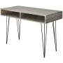 Desk with 2 gray compartments by vidaXL, Desks - Ref: Foro24-20136, Price: 74,58 €, Discount: %