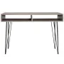 Desk with 2 gray compartments by vidaXL, Desks - Ref: Foro24-20136, Price: 74,58 €, Discount: %