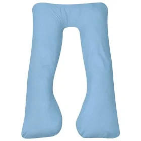 Almohada de embarazo azul claro 90x145 cm de vidaXL, Almohadas - Ref: Foro24-131588, Precio: 40,76 €, Descuento: %