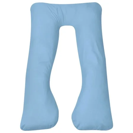 Light blue pregnancy pillow 90x145 cm by vidaXL, Pillows - Ref: Foro24-131588, Price: 40,72 €, Discount: %
