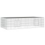 Kaninchenkäfig 2 Paneele verzinktes Eisen 220x110x55 cm von , Käfige und Lebensräume für Kleintiere - Ref: Foro24-171563, Pre...