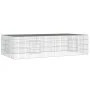 Rabbit cage 2 panels galvanized iron 220x110x55 cm by , Cages and habitats for small animals - Ref: Foro24-171563, Price: 58,...