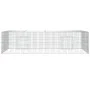 Kaninchenkäfig 2 Paneele verzinktes Eisen 220x110x55 cm von , Käfige und Lebensräume für Kleintiere - Ref: Foro24-171563, Pre...