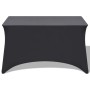 Elastic table cover 2 pcs 243x76x74 cm anthracite by , Covers - Ref: Foro24-132041, Price: 30,53 €, Discount: %