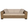 Three-seater sofa set 8 pieces real rattan by vidaXL, Sofas - Ref: Foro24-243246, Price: 645,08 €, Discount: %