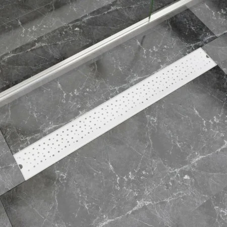 Desagüe de ducha lineal burbuja acero inoxidable 930x140 mm de vidaXL, Desagües - Ref: Foro24-142193, Precio: 50,17 €, Descue...