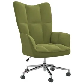 Hellgrüner Samt-Entspannungsstuhl von , Sessel - Ref: Foro24-328164, Preis: 112,05 €, Rabatt: %