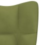 Hellgrüner Samt-Entspannungsstuhl von , Sessel - Ref: Foro24-328164, Preis: 113,45 €, Rabatt: %