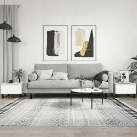 Coffee tables 2 pcs engineered wood white 50x46x35 cm by , Coffee table - Ref: Foro24-830877, Price: 65,44 €, Discount: %