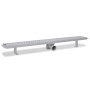 Linearer Blasenduschablauf aus Edelstahl 930 x 140 mm von vidaXL, Abflüsse - Ref: Foro24-142193, Preis: 50,92 €, Rabatt: %